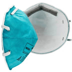3M 1860 N95 Health Care Particulate Respirator and Surgical Mask, Teal