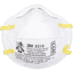 3M 8210 N95 Particulate Respirator Mask, White, Universal Size