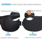 3D Contoured Sleep Mask | Ultra-Soft Breathable Light Blocking Eye Cover