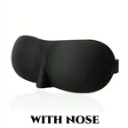 3D Contoured Sleep Mask | Ultra-Soft Breathable Light Blocking Eye Cover