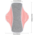 AIO Large Washable Graphene Incontinence Pads Cotton Panty Liner Heavy-flow Menstrual Pads Cloth Tampons Urinary Sanitary Pads
